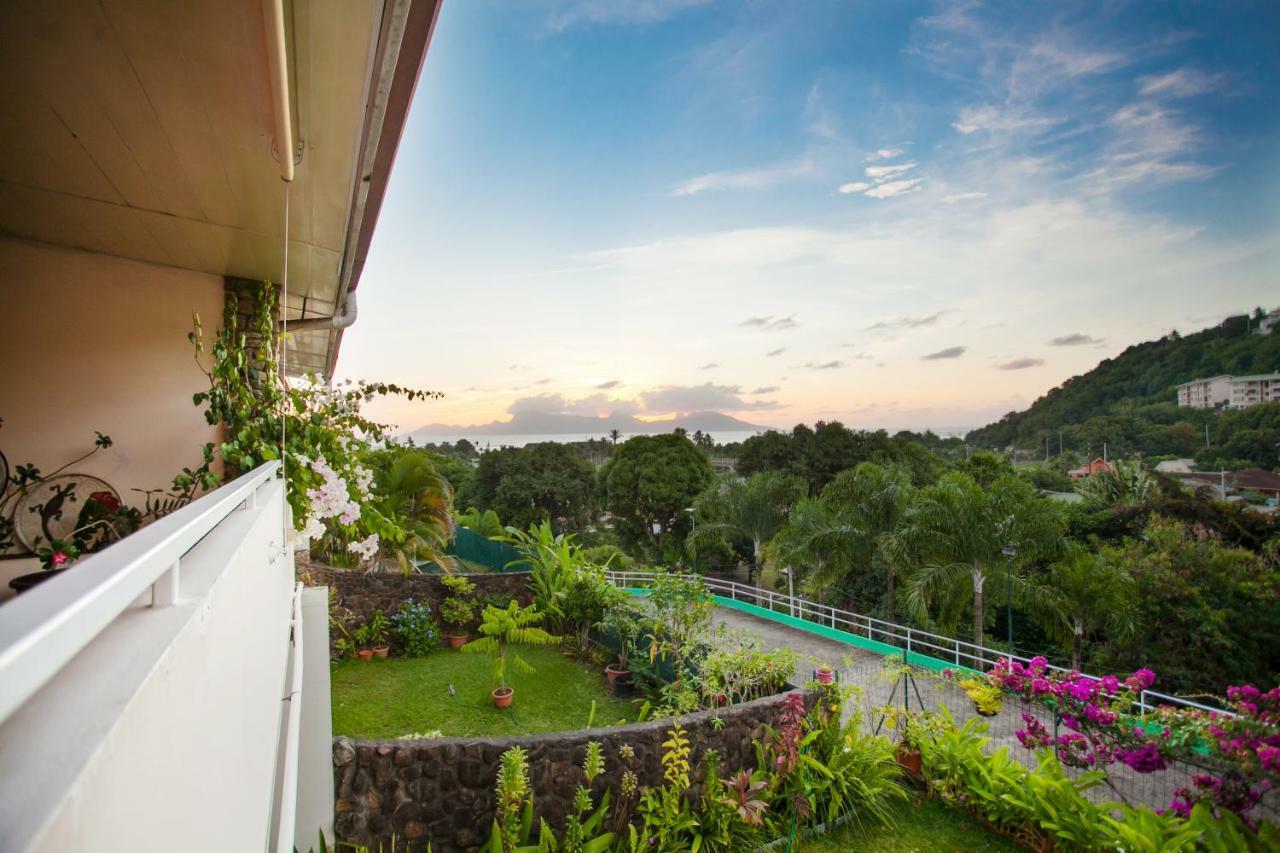 Vue Lagon Et Moorea Taapuna Exteriör bild